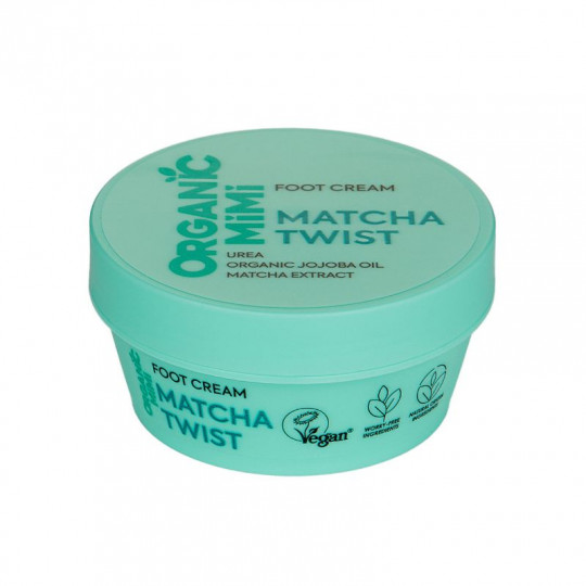 ORGANIC MIMI pėdų kremas Matcha Twist, 50 ml