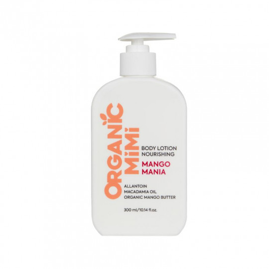 ORGANIC MIMI kūno losjonas maitinamasis Mango Mania, 300 ml