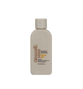 ORGANIC MIMI šampūnas atstatomasis Gold Set, 100 ml