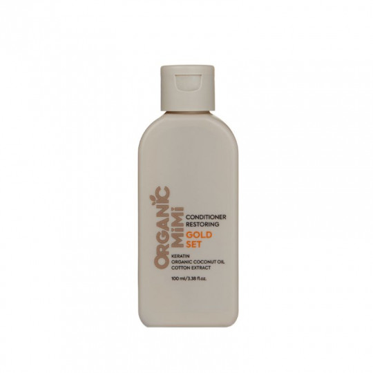 ORGANIC MIMI kondicionierius atstatomasis Gold Set, 100 ml