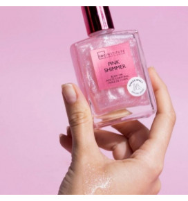 IDC INSTITUTE kūno aliejus su rožiniu blizgesiu Pink Shimmer, 45 ml