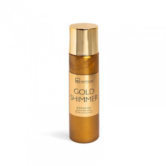 IDC INSTITUTE kūno dulksna su auksiniu blizgesiu Gold Shimmer, 150 ml