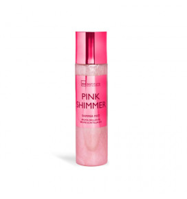 IDC INSTITUTE kūno dulksna su rožiniu blizgesiu Pink Shimmer, 150 ml