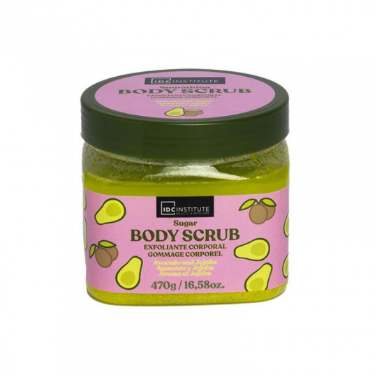 IDC INSTITUTE kūno šveitiklis Avocado & Jojoba, 470 g