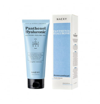 NAEXY gelinis veido šveitiklis atstatomasis Panthenol Hyaluronic, 150 ml