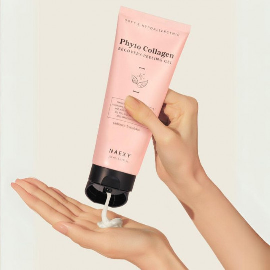 NAEXY gelinis veido šveitiklis atstatomasis Phyto Collagen, 150 ml