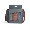 IDC INSTITUTE Men's bath set in cosmetic bag 4 Elements