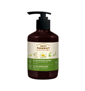 GREEN PHARMACY intymios higienos muilas Arbatmedžio, 370 ml