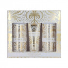 Velvet Touch Set Hand Cream - Body Lotion - Shower Gel, 2x250 ml + 1x75 ml