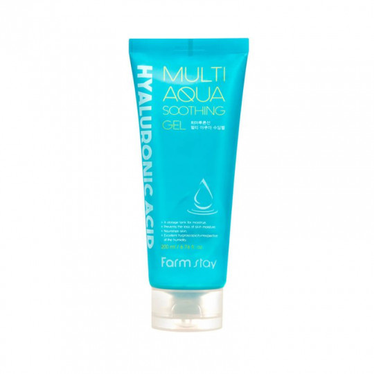 FARMSTAY raminamasis gelis su hialurono rūgštimi Multi Aqua, 200 ml