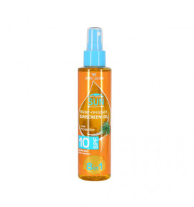 BELLE JARDIN Sun Protection System įdegio aliejus kūnui SPF10, 160 ml