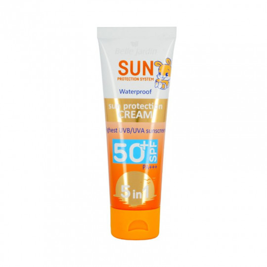 BELLE JARDIN Sun Protection System apsauginis kremas nuo saulės SPF 50+, 75 ml