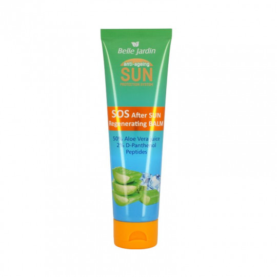 BELLE JARDIN Sun Protection System balzamas po deginimosi Alavijas ir pantenolis, 100 ml