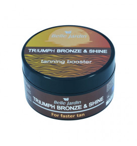 BELLE JARDIN Sun Protection System įdegio kremas Triumph Bronze & Shine, 218 ml
