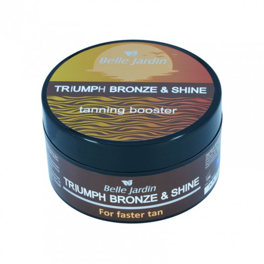 BELLE JARDIN Sun Protection System įdegio kremas Triumph Bronze & Shine, 218 ml