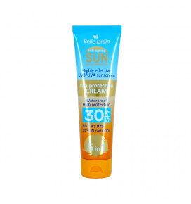 BELLE JARDIN Sun Protection System apsauginis kremas nuo saulės SPF 30, 100 ml