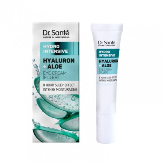 DR SANTE Hydro Intensive kremas paakiams Hialuronas ir alavijas, 15 ml