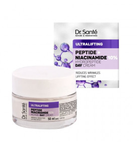 DR SANTE Ultralifting kremas veidui dieninis Peptidai ir niacinamidas, 50 ml