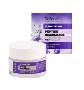 DR SANTE Ultralifting kremas veidui naktinis Peptidai ir niacinamidas, 50 ml