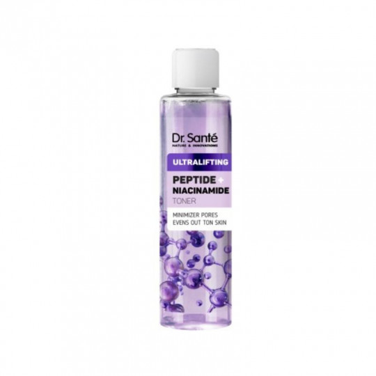 DR SANTE Ultralifting tonikas veidui Peptidai ir niacinamidas, 200 ml