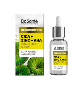 DR SANTE Sebocontrol serumas veidui Cica, cinkas ir AHA rūgštys, 30 ml