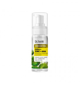 DR SANTE Sebocontrol veido valymo putos Cica, cinkas ir AHA rūgštys, 150 ml