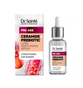 DR SANTE Pre Age serumas veidui Keramidai ir prebiotikai, 30 ml