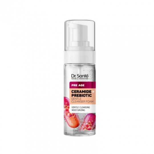 DR SANTE Pre Age veido valymo putos Keramidai ir prebiotikai, 150 ml