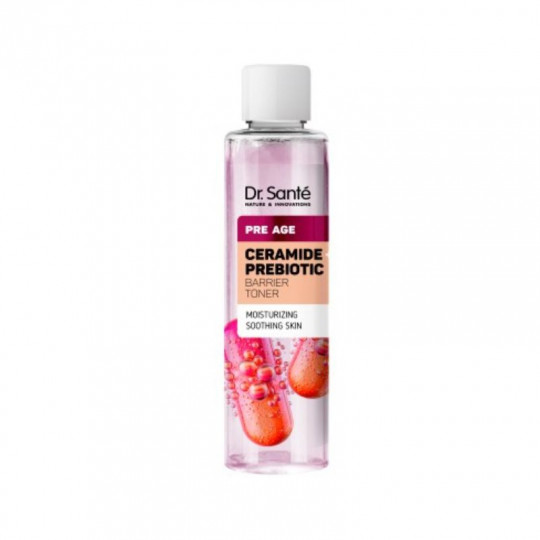 DR SANTE Pre Age tonikas veidui Keramidai ir prebiotikai, 200 ml