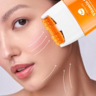 7DAYS MY BEAUTY WEEK kremas su voleliu veidui ir kaklui skaistinamasis Vitamin C, 40 ml