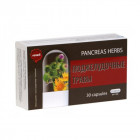 Pancreas Herbs ( Kasos žolės) 30 tabl., 1 dienoje. varnalėšų šaknų ekstr., debesylo šaknų ekstr., pankolių ekstr., topinambų ekstr., kalcis