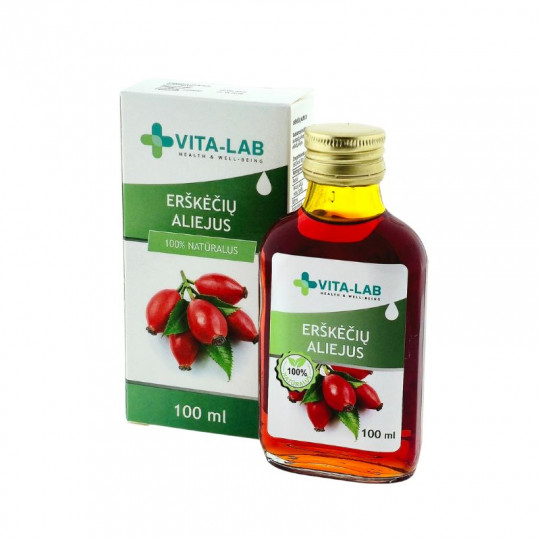 VITA LAB Rosehip seed oil 100% natural, 100 ml