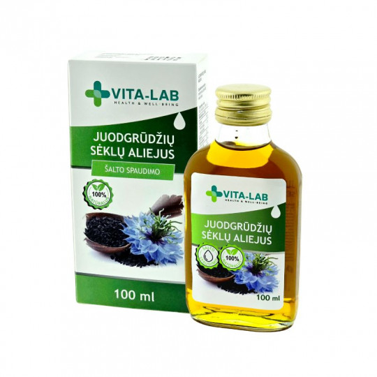 VITA LAB Black Cumin Seed Oil 100% natural cold pressed, 100 ml