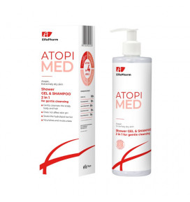 Atopi Med Shower GEL & SHAMPOO 2 in1 for gentle cleansing 400ml EN-M