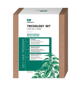ELFA PHARM trichologinis rinkinys riebiems plaukams