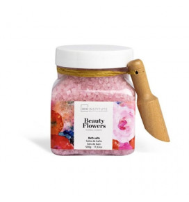IDC Institute vonios druska BEAUTY FLOWERS, 500 g