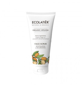 ECOLATIER GREEN veido šveitiklis gaivinamasis ir maitinamasis Arganas, 100 ml