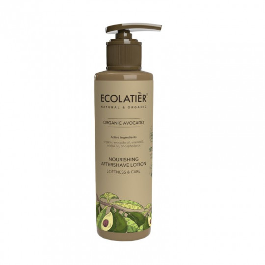 ECL GREEN Nourishing Aftershave Lotion Organic Avocado. 200 ml
