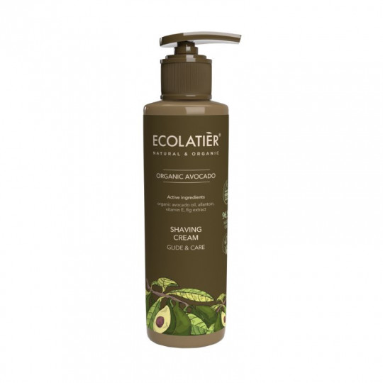ECOLATIER GREEN skutimosi kremas Avokadas, 200 ml