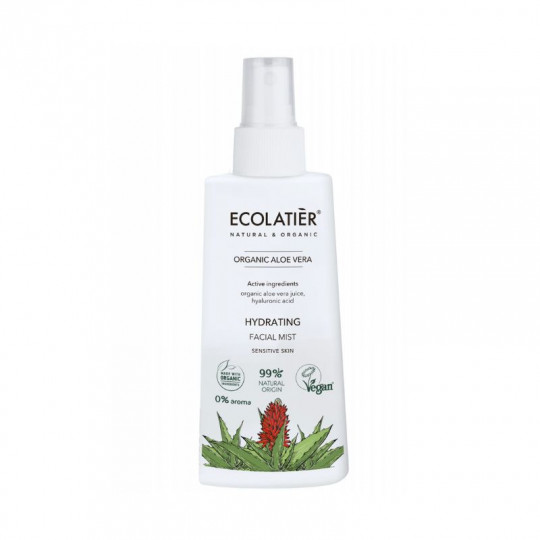 ECOLATIER GREEN dulksna veidui drėkinamoji Alavijas, 150 ml