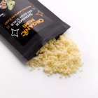 ORGANIC MIMI sausas kūno šveitiklis su žėručiu Pasiflora ir avokadas, 150 g