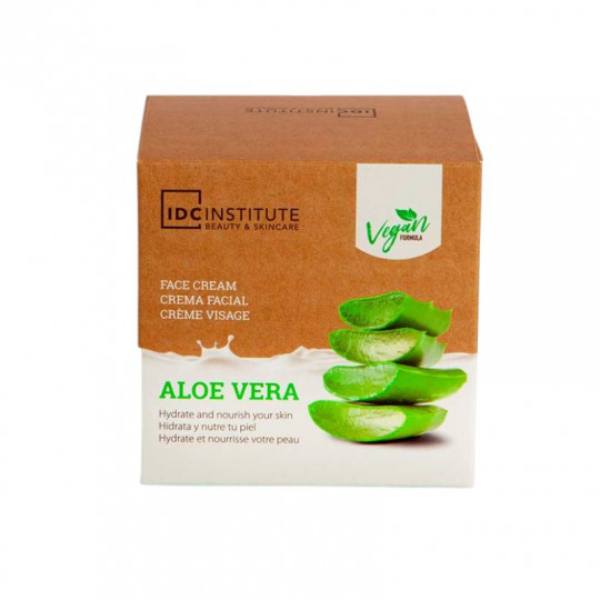 IDC INSTITUTE Moisturizing and Nourishing Face Cream with Aloe Vera, 50 ml