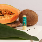 ECO SOFT moisturizing lip balm with melon and papaya, 4.8 g
