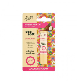 ECO SOFT protective lip balm with vanilla and milk, 4.8 g