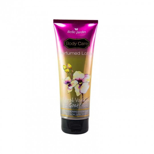BELLE JARDIN Body Care parfumuotas kūno losjonas Ožkos pienas ir vanilė, 250 ml