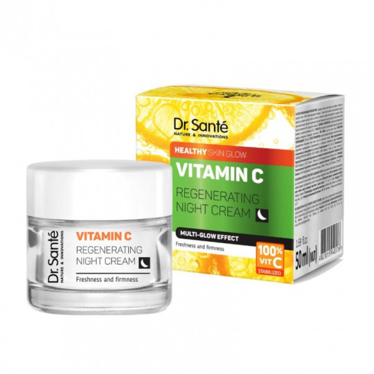 Dr.Sante kremas veidui naktinis atstatomasis Vitaminas C , 50 ml