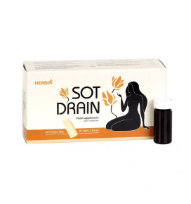 Sot Drain bottles for slimming / fluid removal (10 bottles of 10 ml)