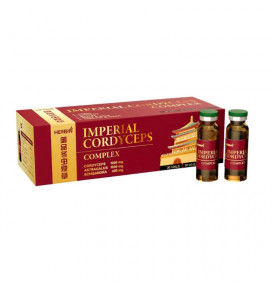 IMPERIAL CORDYCEPS KOMPLEX- 30 butel x10 ml (Kordicepso ekstr 1000 mg; Astragalus 1000 mg, Kininio citrinvyčio( Schisandra Chin