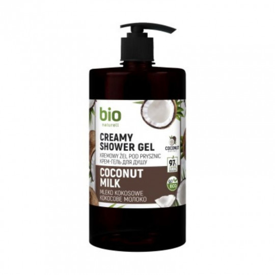 BIO NATURELL kreminė dušo želė Coconut Milk, 946 ml