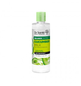 DR SANTE Balance Control makiažo valymo pienelis normalizuojantis Agurkas, 200 ml